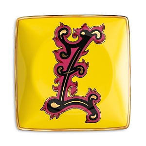 Shop Versace Holiday Alphabet Canape Dish In Z
