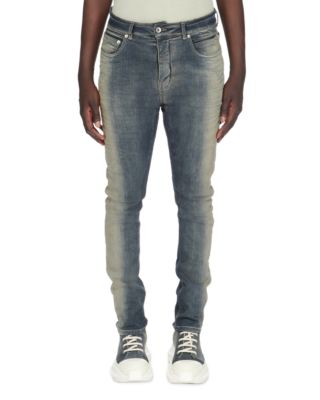 DRKSHDW Rick Owens Detroit Cut Slim Fit Jeans in Mineral Pearl |  Bloomingdale's