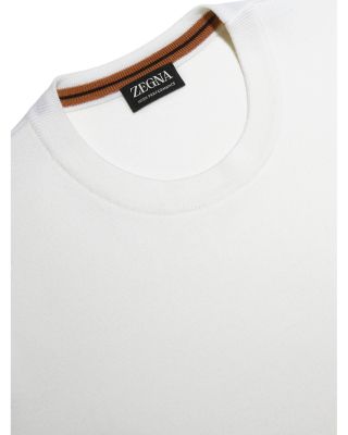  White High Performance™ Wool Crewneck Sweater