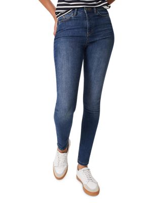 HOBBS LONDON - Gia Sculpting Skinny Jeans in Mid Wash