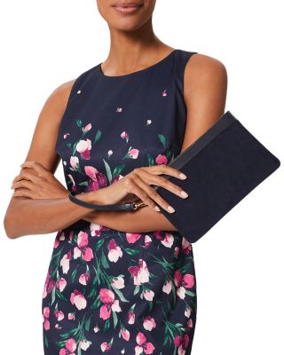 Lundy Suede Wristlet