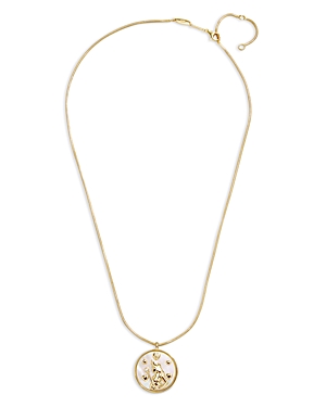Baublebar Tarot Medallion Pendant Necklace, 18-20 In Gold