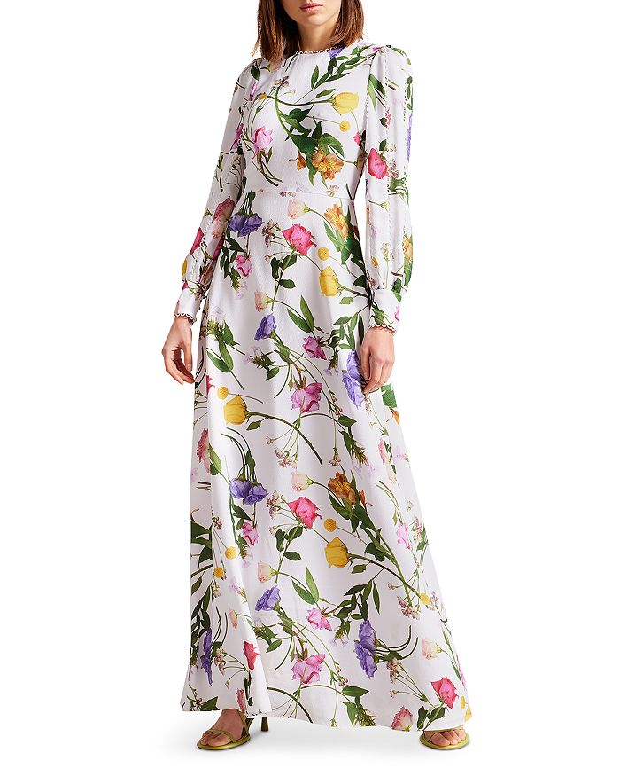 Ted Baker Marggoh Floral Print Maxi Dress | Bloomingdale's