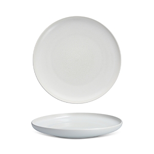 Fortessa Cloud Terre 10.75 Coupe Dinner Plate, White, Set of 4