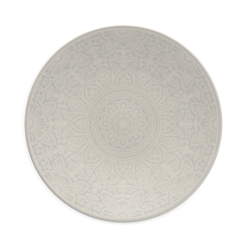 Fortessa Havana Set Of 4 Coupe Salad Plates In Gray