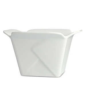 Fortessa Street Eats Take Out Container, Set Of 6 In White