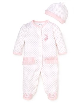 Little Me Damask Bodysuit Set 9M Pink NWT Baby Girls 