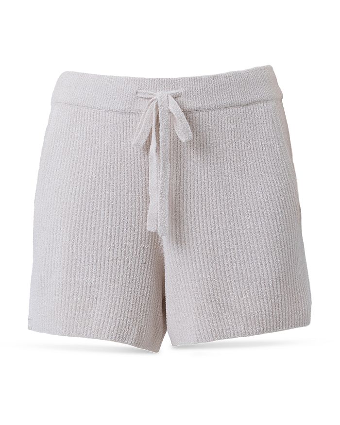 BAREFOOT DREAMS Cozychic Ribbed Knit Drawstring Shorts Bloomingdale's