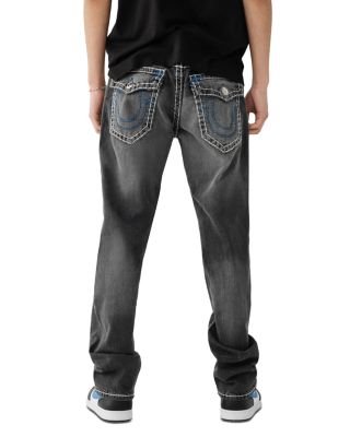 True Religion Ricky Flap Super T Straight Fit Jeans in Advocate