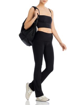 Alo Yoga Alosoft Low Rise Foldover Bootcut Leggings