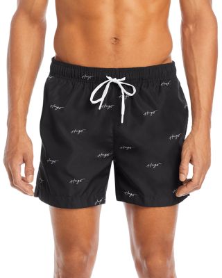 HUGO - Goat Printed Swim Trunks