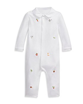 Ralph Lauren - Boys' Embroidered Organic Cotton Coverall - Baby