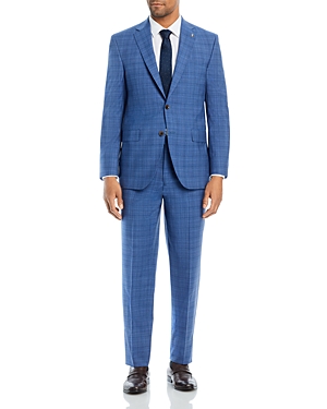 Jack Victor Napoli Plaid Regular Fit Suit