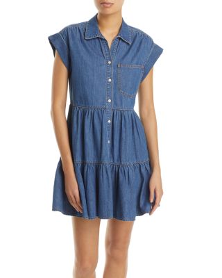 Veronica Beard - Trisha Cotton Button Front Dress