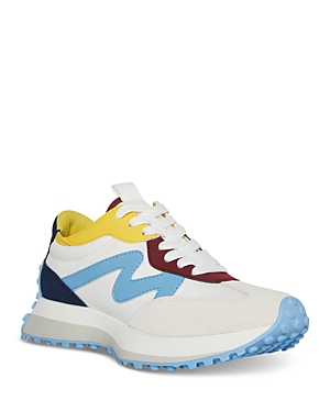 Steve Madden Women's Campo Lace Up Sneakers In Blue Multi
