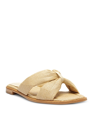 SCHUTZ WOMEN'S FAIRY SQUARE TOE WRAPPED STRAP CASUAL SANDALS