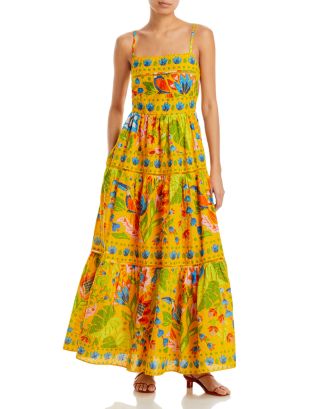 FARM Rio Summer Garden Cotton Maxi Dress | Bloomingdale's