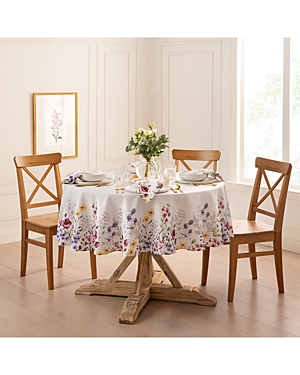 Elrene Home Fashions Wildflower Tablecloth, 70 X 70 In Multi