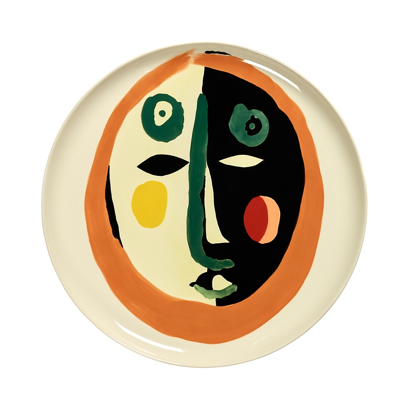 Serax Feast By Ottolenghi Face 1 Serving Plate In Multi