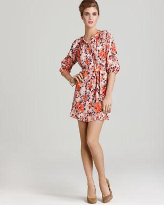 tucker silk dress