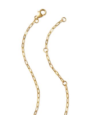 Diamond Princess Solitaire Pendant Necklace in 14K Yellow Gold, 0.25 tcw 