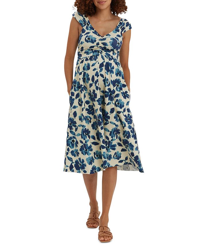 Nom Maternity Cheri Floral Print Jersey Maternity Dress Bloomingdale s