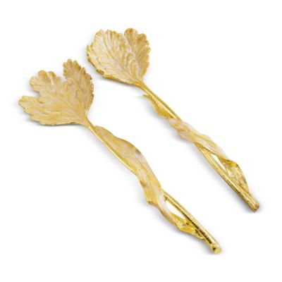 Two Piece Tulip Serving Set