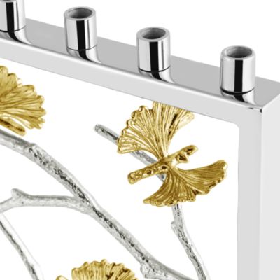 Butterfly Ginkgo Luxe Menorah - Exclusive