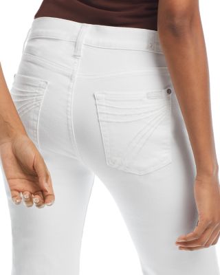 Slim Illusion Dojo High Rise Wide Leg Jeans in Luxe White