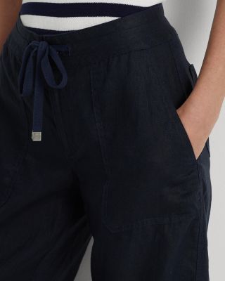 Linen Wide-Leg Pants, Regular & Petite
