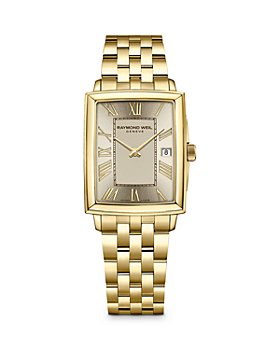 Raymond Weil - Toccata Gold-tone Rectangular Watch, 23mm