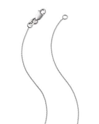 Diamond Pav&eacute; Heart Pendant Necklace in 14K White Gold, 1.50 tcw 