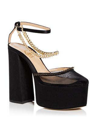 Nalebe - Women's Stellar High Heel Platform Pumps