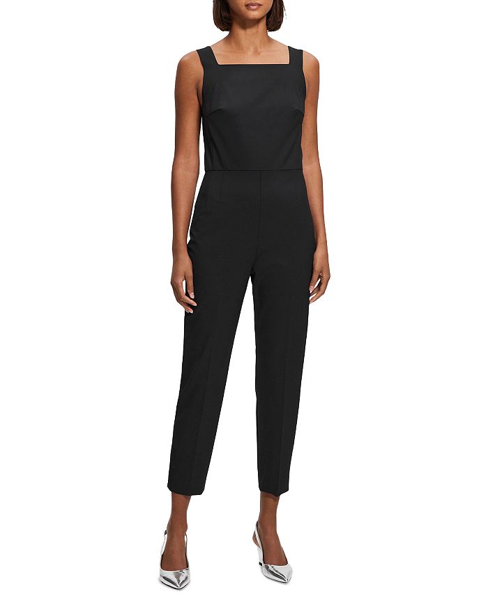Theory Square Neck Jumpsuit
