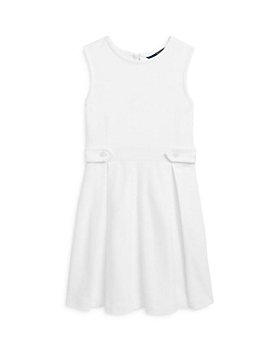 Ralph Lauren - Girls' Pleated Cotton Dress - Little Kid