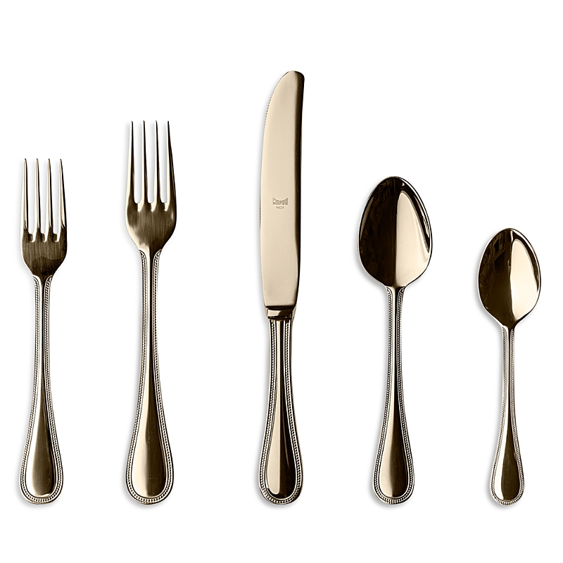Mepra 5 Piece Place Setting In Bronze