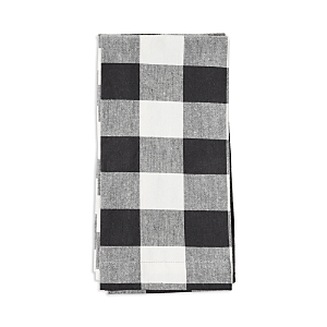 Farmhouse Pottery Farmer's Gingham Napkin, Set Of 4 In Black