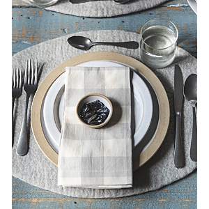 Farmhouse Pottery Farmer's Gingham Napkin, Set Of 4 In Light/pastel Gray