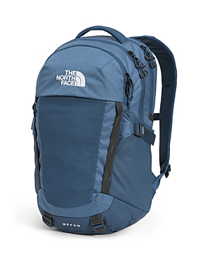 light blue the north face backpack Women's Borealis Commuter Laptop Backpack, Algae Blue/Midnight Petrol, One Size while smart storage makes the most of a smaller profile Blue Laptop Backpacks | The