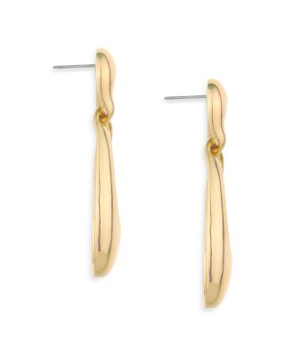 Infinity Link Drop Earrings