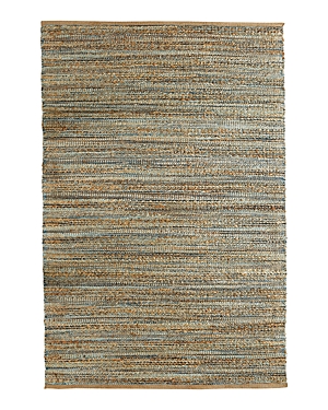 Lr Home Nancy Natur03337 Area Rug, 7'9 X 9'9 In Tan/aqua