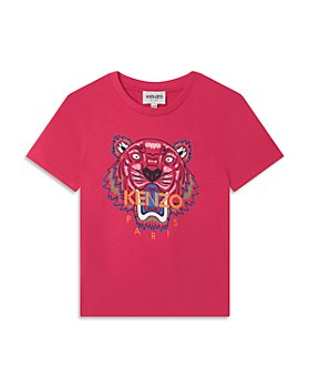 Kenzo - Girls' Logo Tiger Graphic Tee - Little Kid, Big Kid