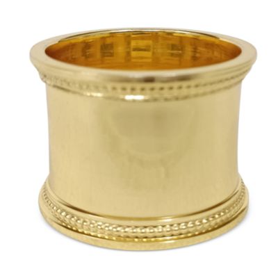 Napkin Ring with Beaded Rim - Exclusive