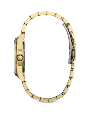 Eco Classic Gold Tone Stainless Steel Watch, 33.5mm