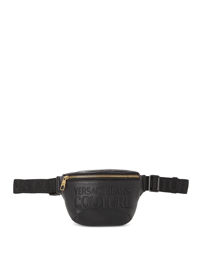 Versace Jeans Couture - Tonal Logo Faux Leather Belt Bag