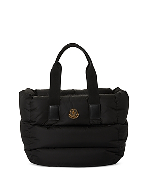 Shop Moncler Caradoc Padded Tote In Black
