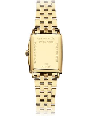 Toccata Gold-tone Rectangular Watch, 23mm
