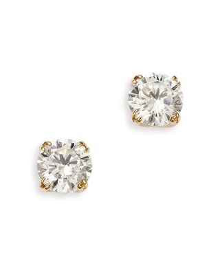 Bloomingdale's Fine Collection - Certified Diamond Stud Earrings in 14K Yellow Gold featuring diamonds with the De Beers Code of Origin, 0.50 ct. t.w. - Exclusive