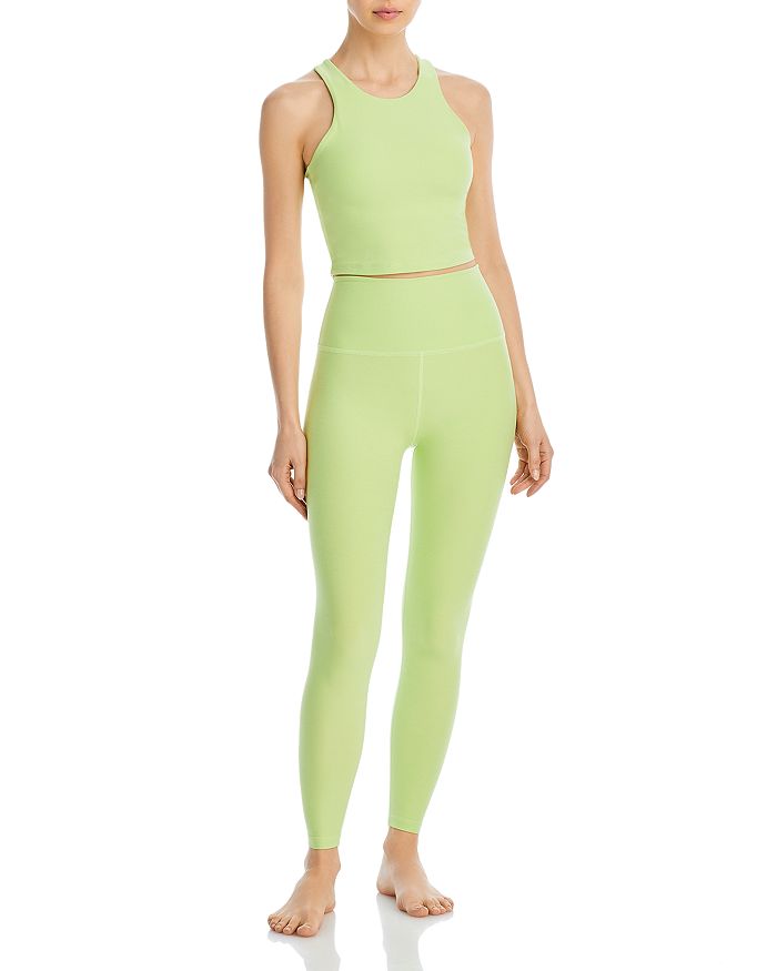 Beyond Yoga Space Dyed Focus Cropped Tank Top & Space Dyed Caught In