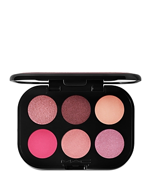 Shop Mac Connect In Colour Eye Shadow Palette - 6 Pan In Rose Lens